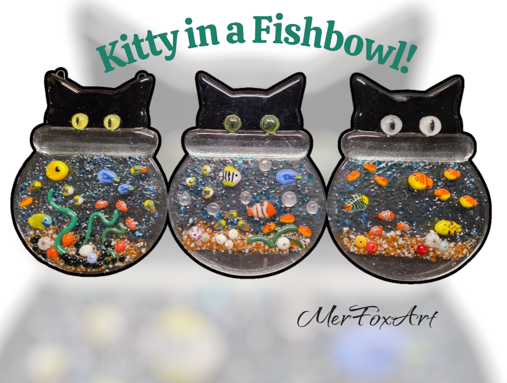 Kitty in a Fishbowl! Woodfeather Farm Winery Class!