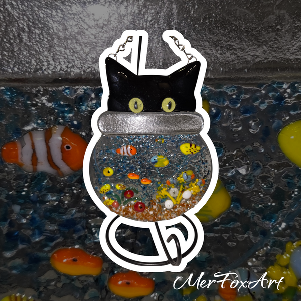 Kitty in a Fishbowl! Woodfeather Farm Winery Class!