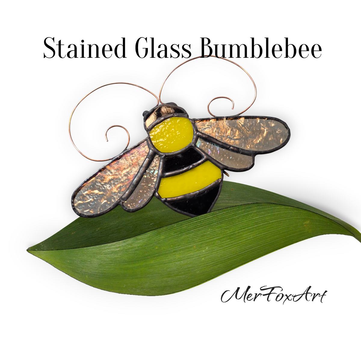 Stained Glass Honeycomb or Bumblebee! ~ Woodfeather Farm Tasting Room 3/22