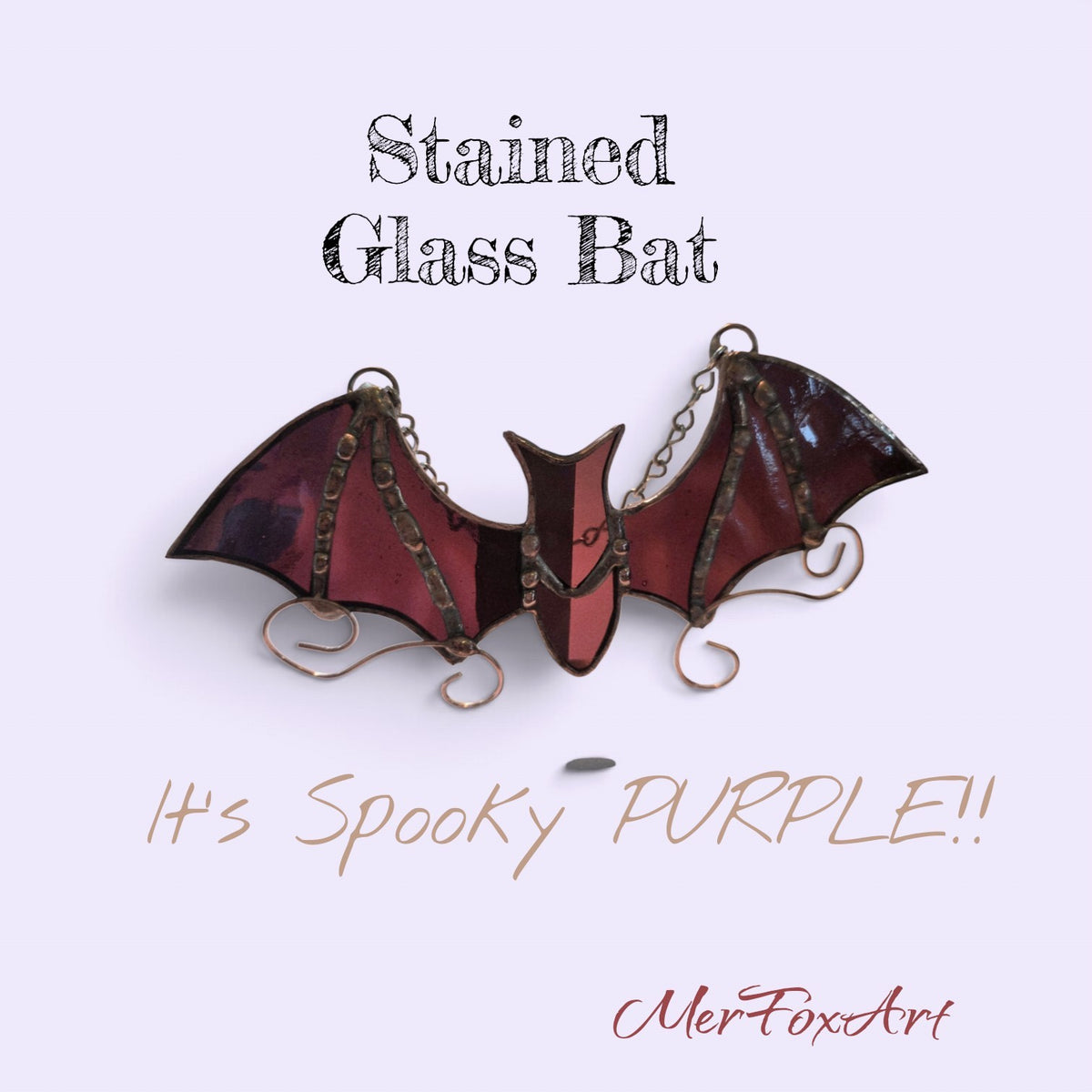 Stained Glass Fall Fancies: Pumpkin, Dragon & Spooky Bat