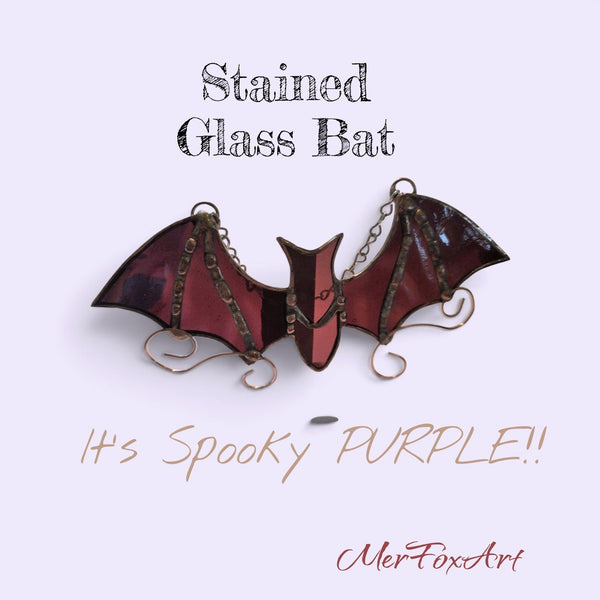 Stained Glass Fall Fancies: Pumpkin, Dragon & Spooky Bat