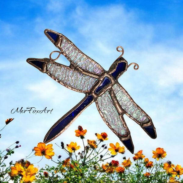 Stained Glass Dragonfly or Butterfly