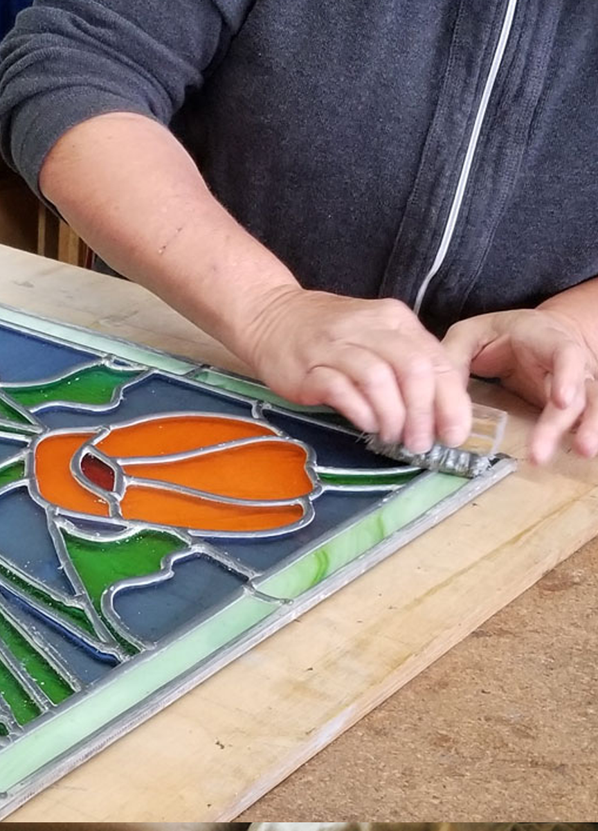 Stained Glass Basics! 2pm to 5pm Saturday, September 6th