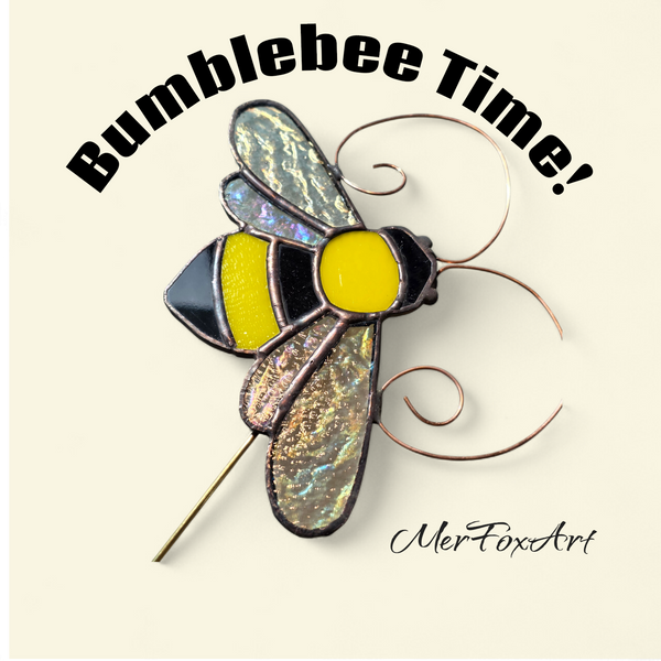 Stained Glass Bumble Bee!